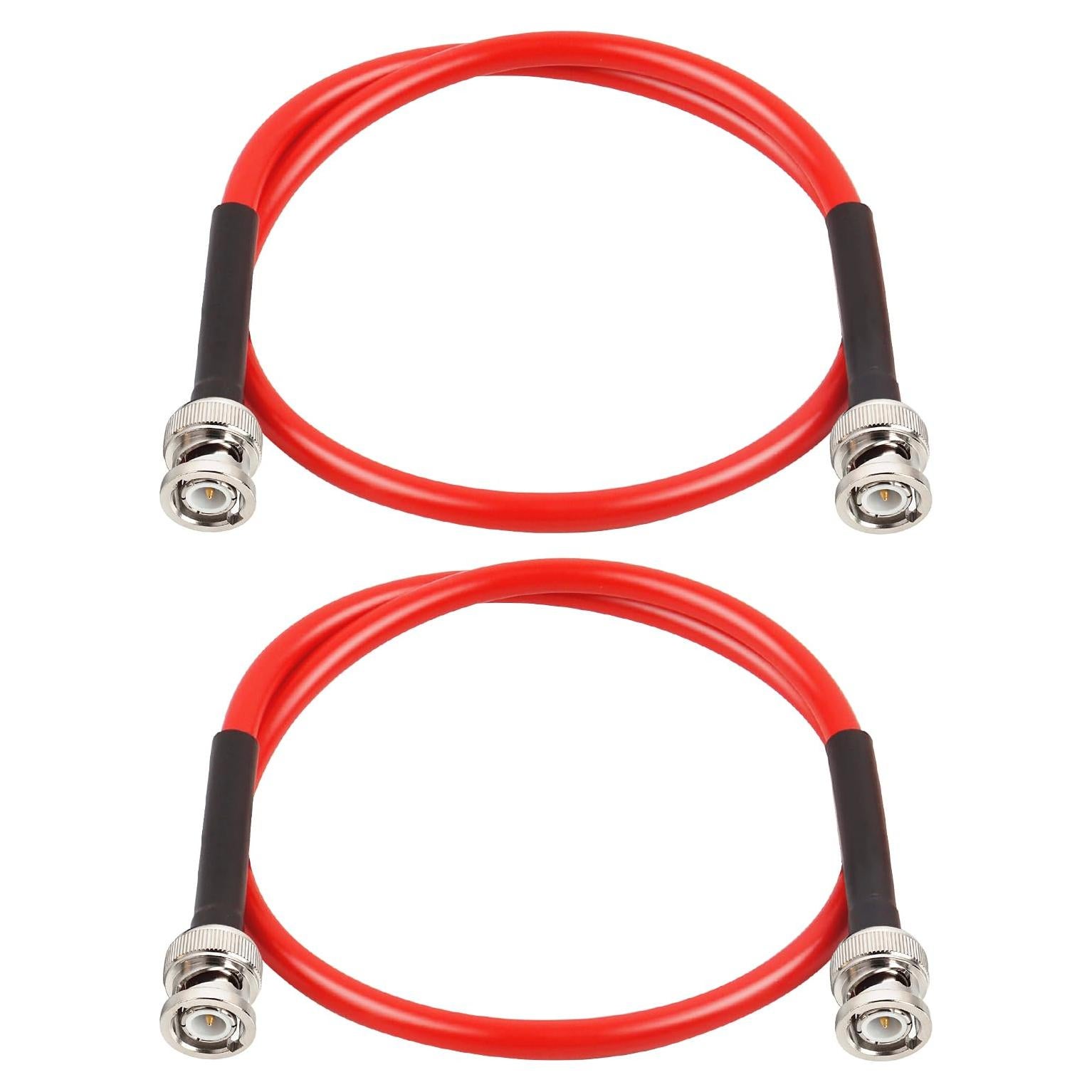 Cable Coaxial BNC Macho a Macho 0.61m 50 Ohm RG8X - 2PCS