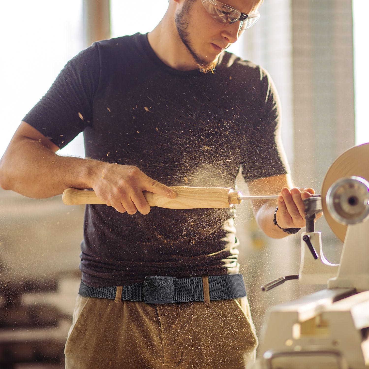 Cinturón Táctico Jumbofit de Nylon Ajustable para Hombres/Mujeres