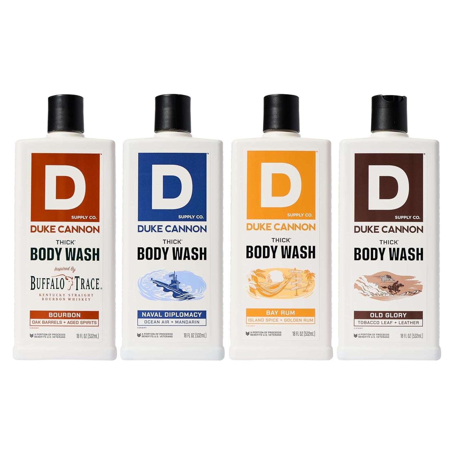 Gel de Ducha Duke Cannon 3X Espeso - Aromas Masculinos