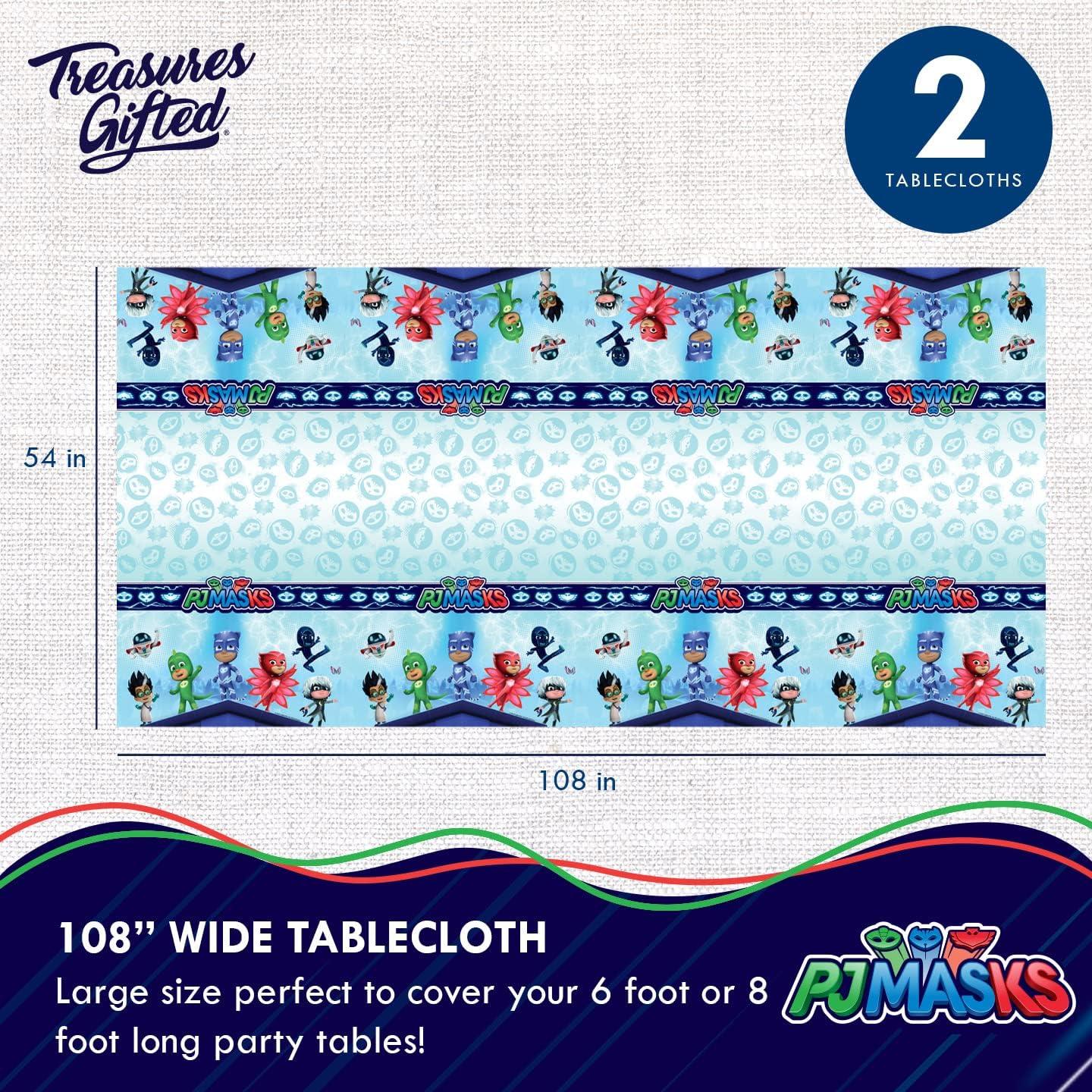 Manteles Desechables PJ Masks Treasures Gifted - Paquete de 2