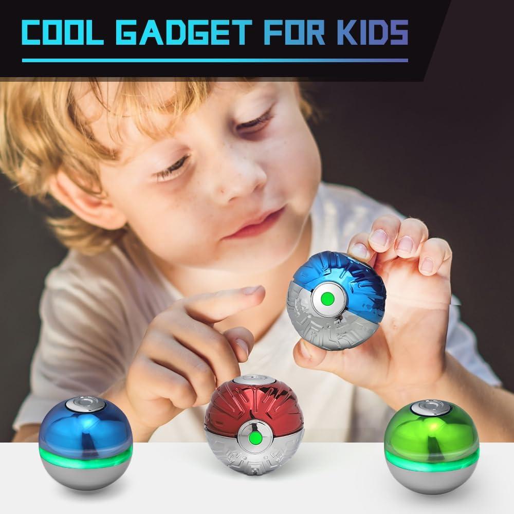 Spinner Antiestrés de Metal LNCOJOLM Azul Brilla en la Oscuridad