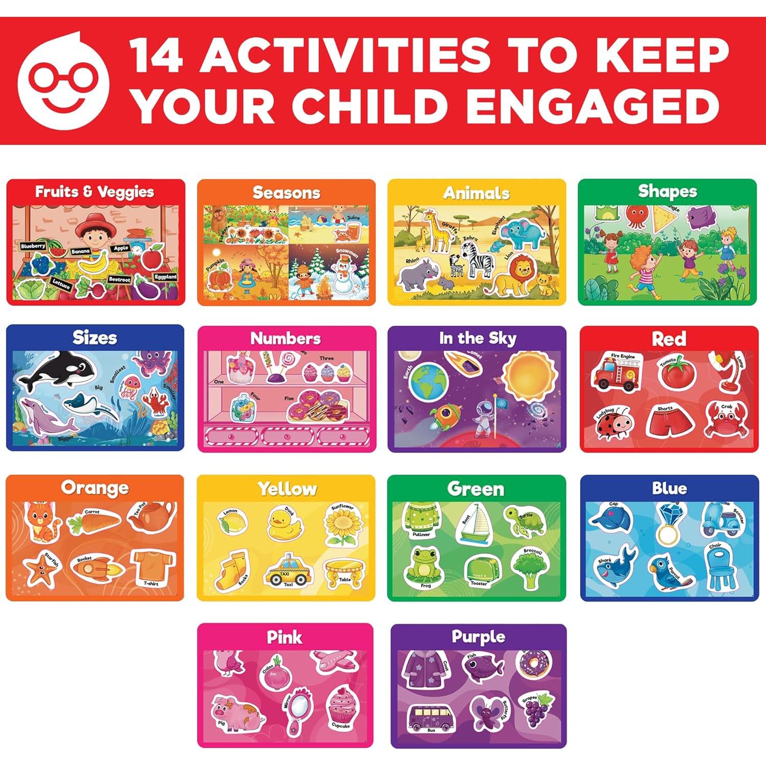 Libro Ocupado Doctor Jupiter para Niñas 1-3 Años - Actividades