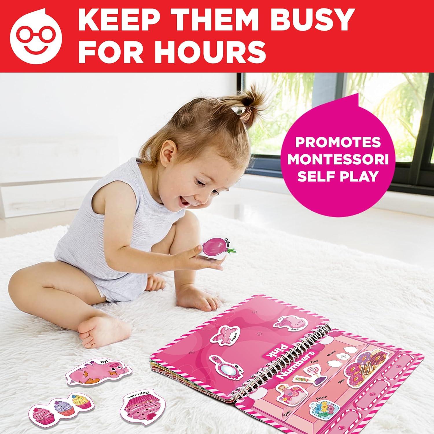 Libro Ocupado Doctor Jupiter para Niñas 1-3 Años - Actividades