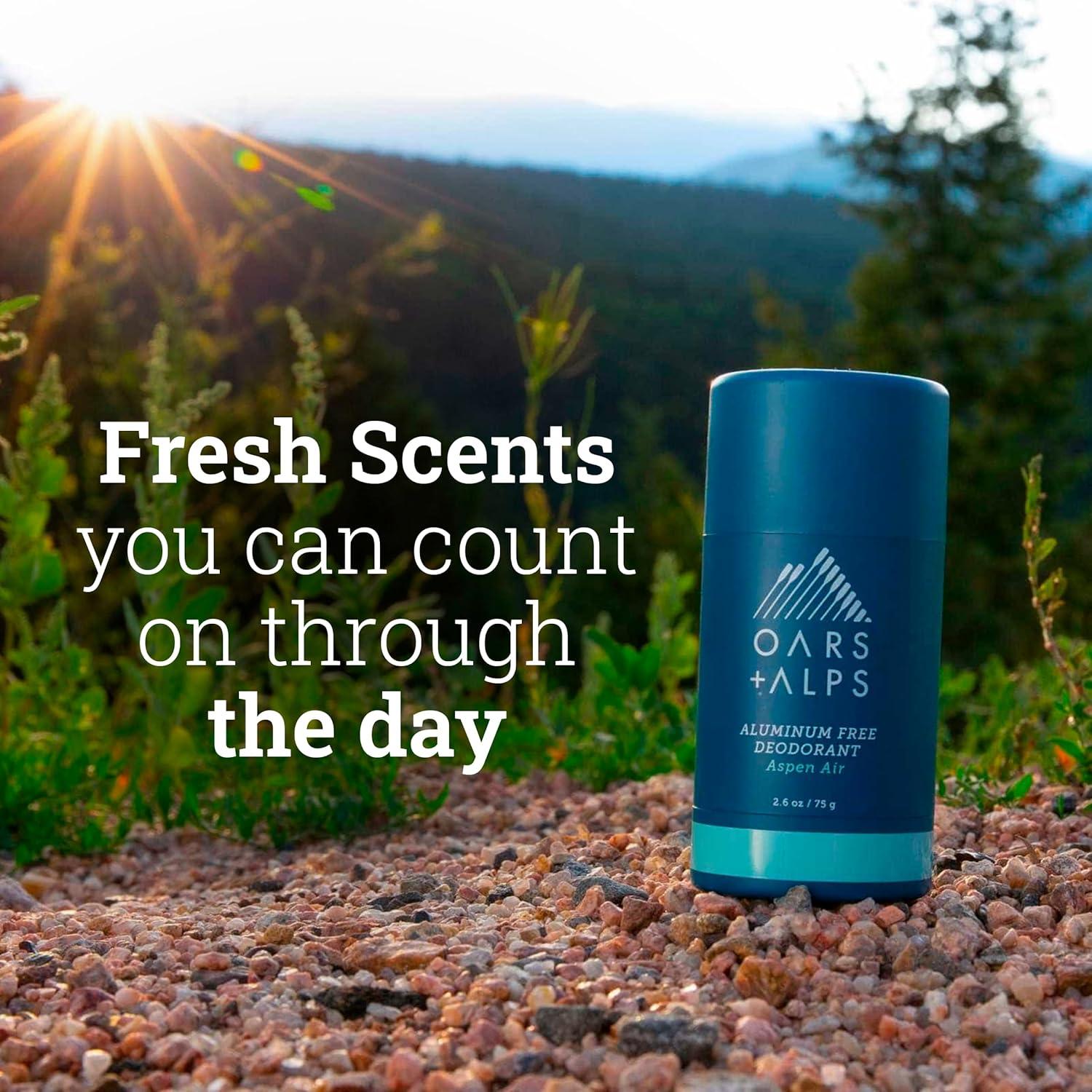 Desodorante Oars + Alps Aire de Aspen 73.93 g Libre de Aluminio