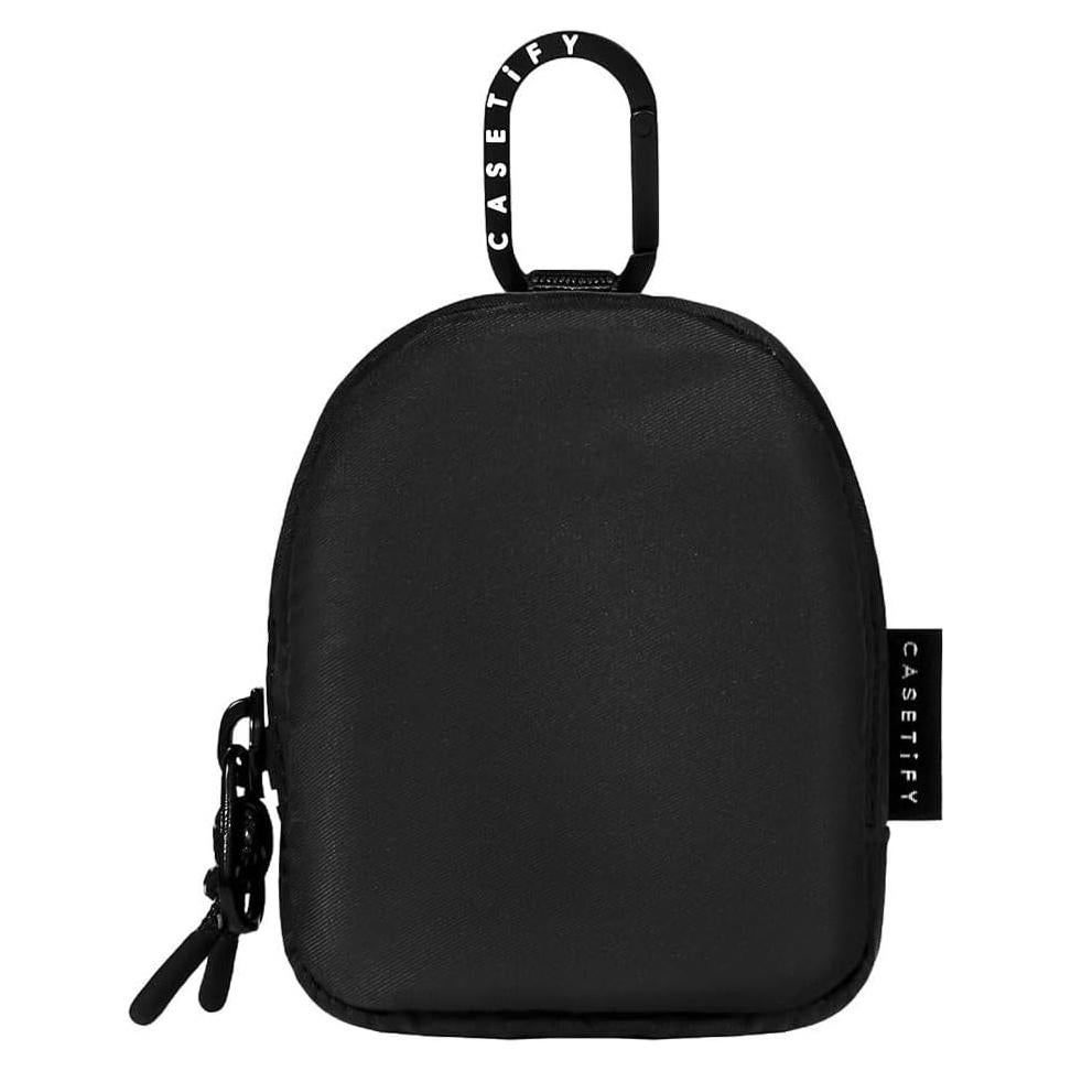 Funda para Auriculares CASETiFY Negra Resistente al Agua