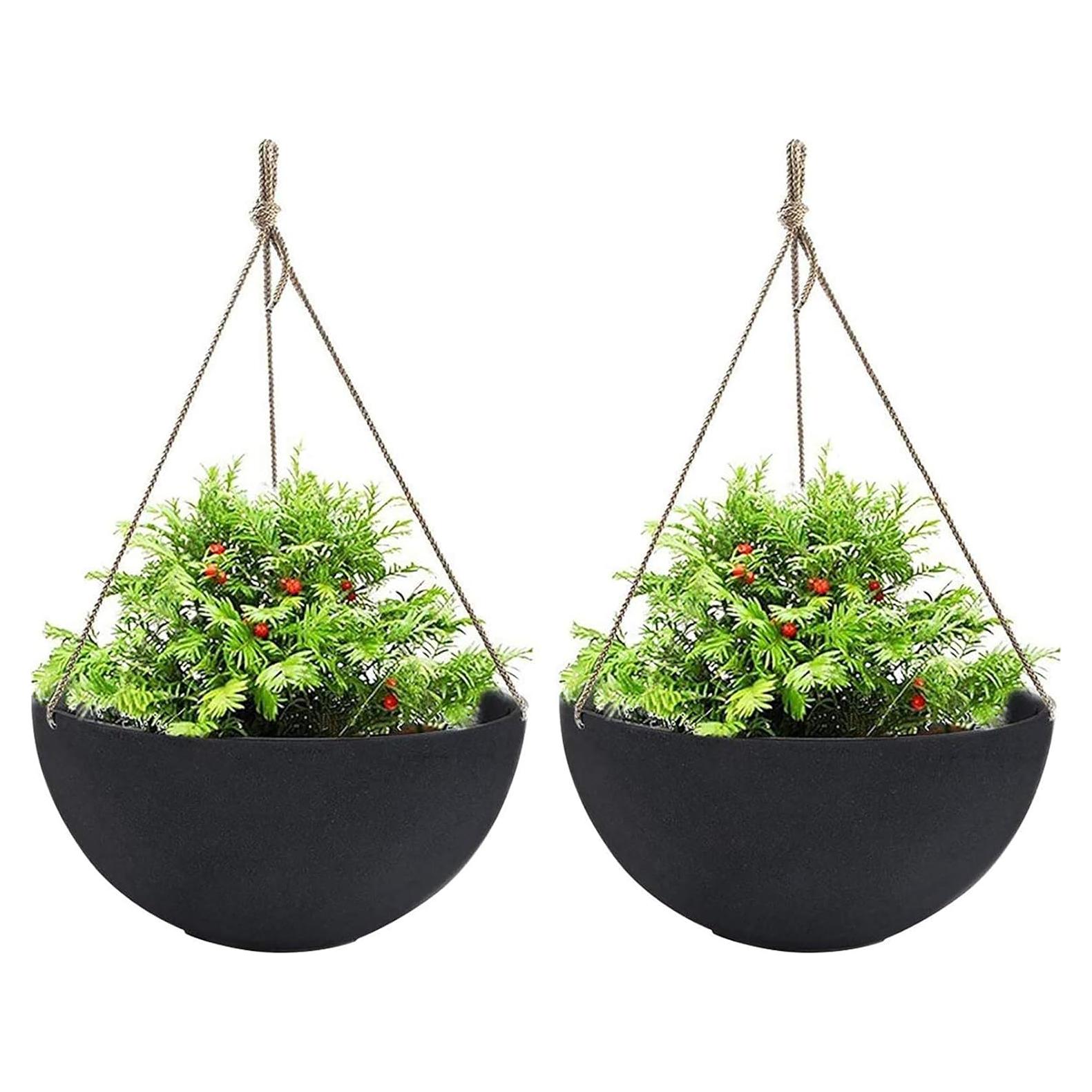 Macetas Colgantes Grandes LA JOLIE MUSE - Set de 2, 33.5 cm