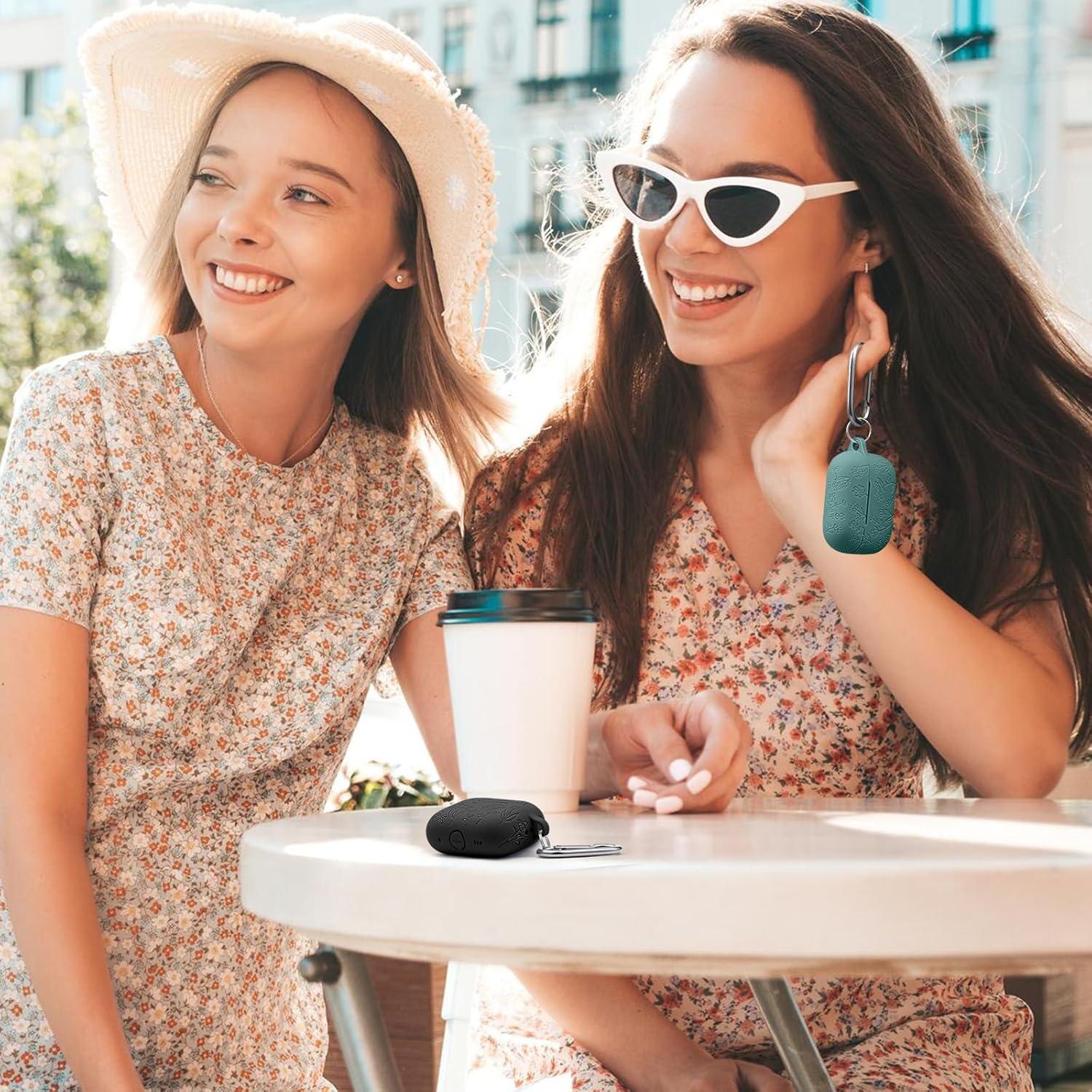 Funda de Silicona Rosa para AirPods Pro 2ª/1ª DGege