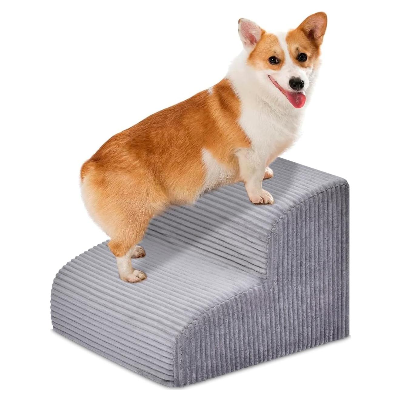 Escalones para Perros Yiruka 2 Escalones Antideslizantes 30 cm