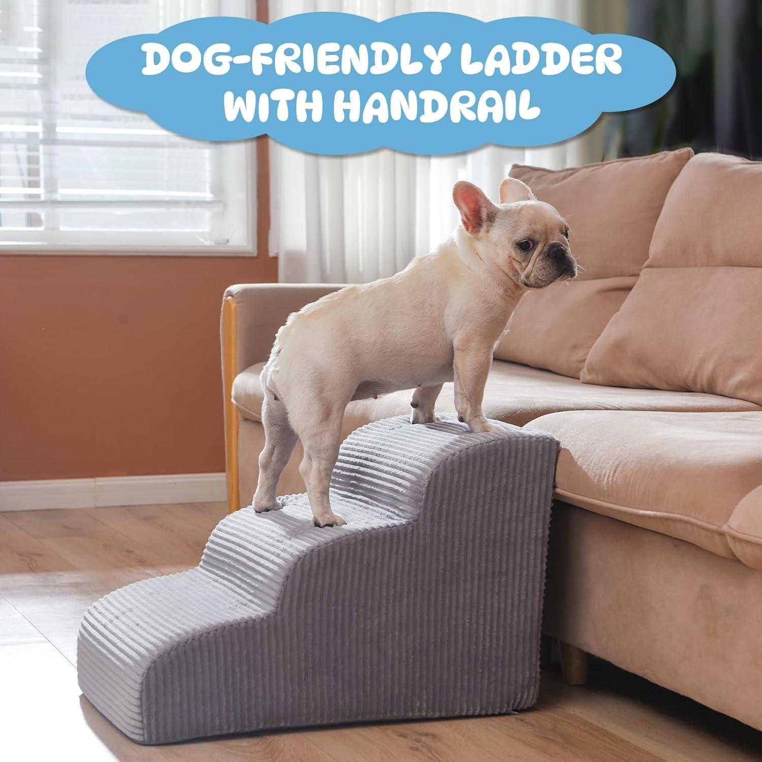 Escalones para Perros Yiruka 2 Escalones Antideslizantes 30 cm