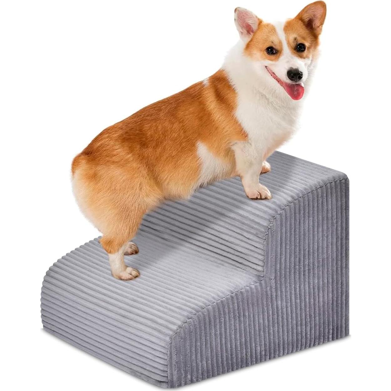 Escalones para Perros Yiruka 2 Escalones Antideslizantes 30 cm