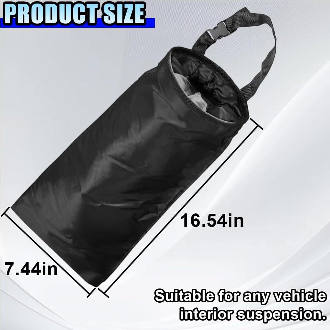 Bolsa de Basura para Auto DUSCOKE 2PCS Desmontable 42x19cm