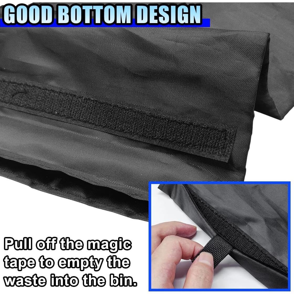 Bolsa de Basura para Auto DUSCOKE 2PCS Desmontable 42x19cm