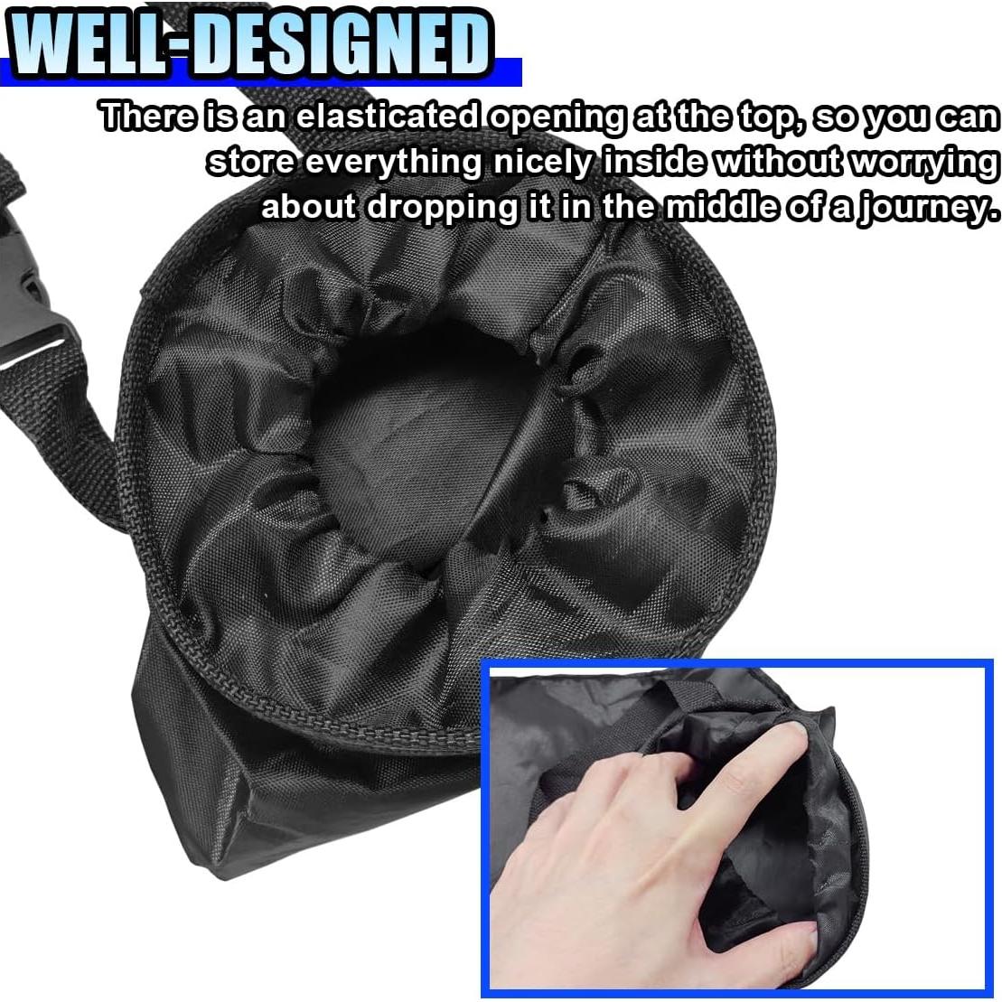 Bolsa de Basura para Auto DUSCOKE 2PCS Desmontable 42x19cm