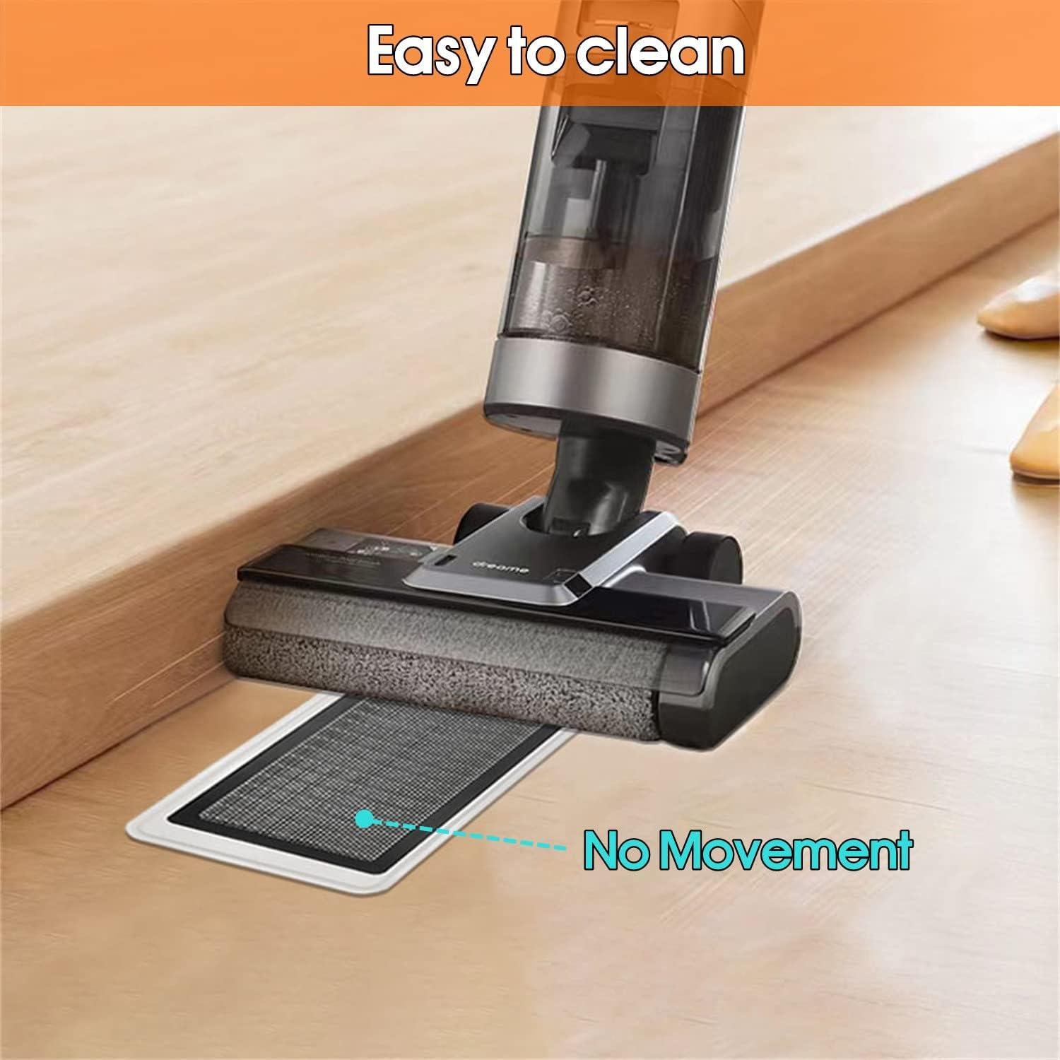 Cubierta de Registro de Piso Magnética MODOSON 5.08x25.4cm Negro - 4 Paquetes