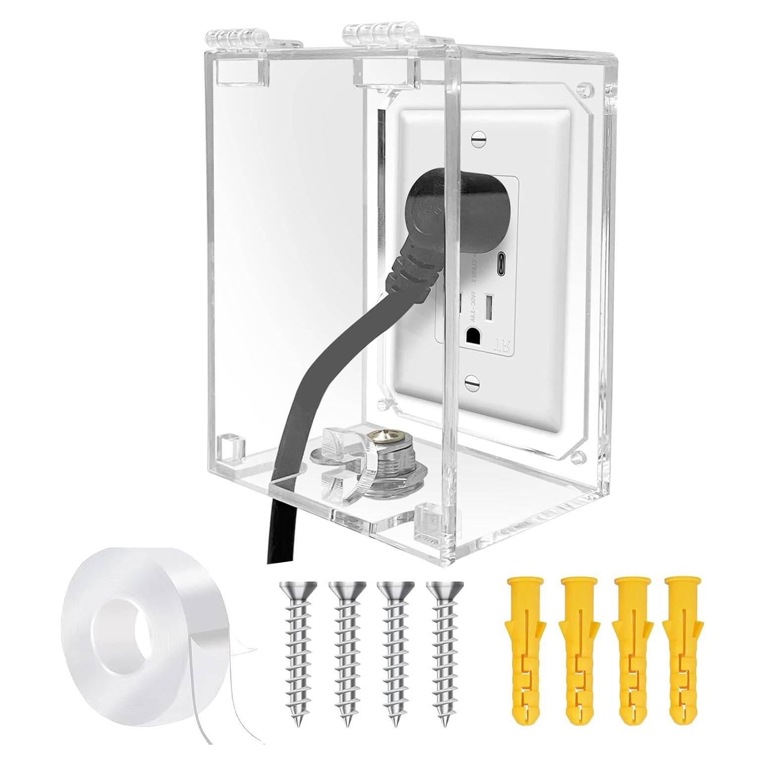 Caja de Seguridad para Enchufes Eléctricos - Protección Infantil