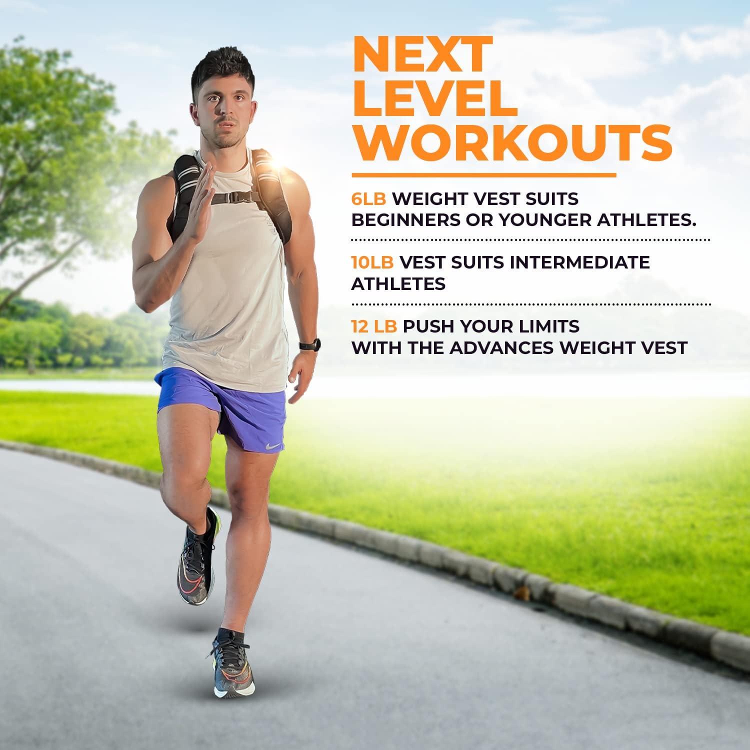 Chaleco con peso Gymnastics Power 20kg ajustable fitness