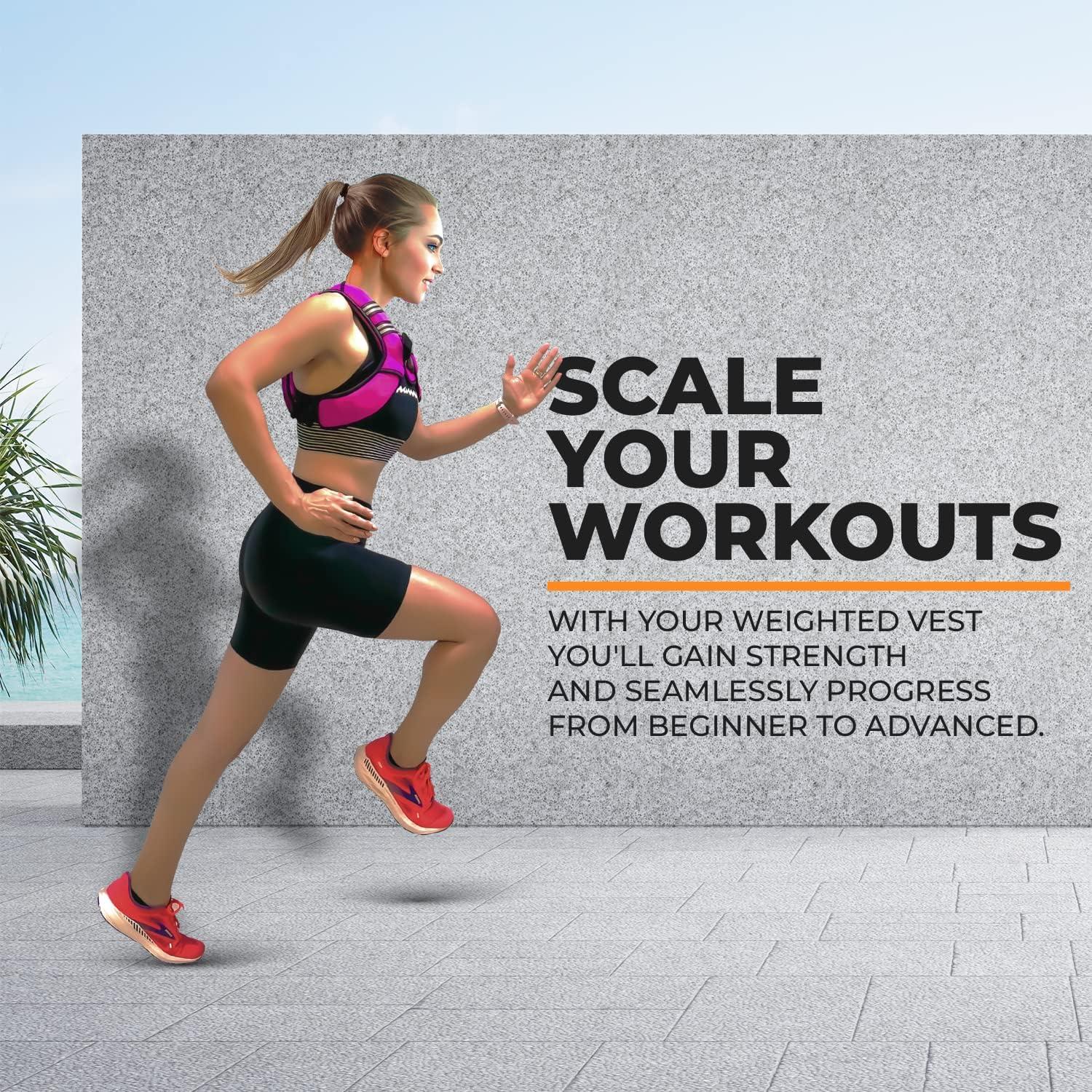 Chaleco con peso Gymnastics Power 20kg ajustable fitness