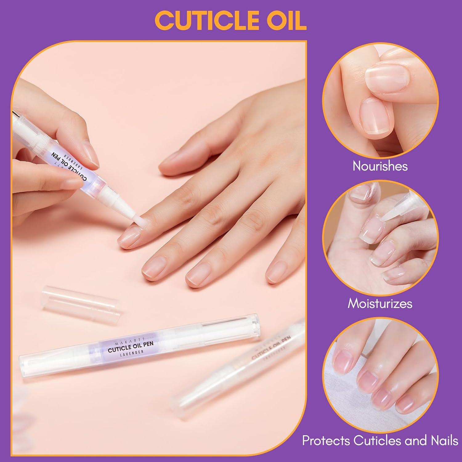 Kit Removedor de Pegamento para Uñas Makartt 10ML + Lima 100/180