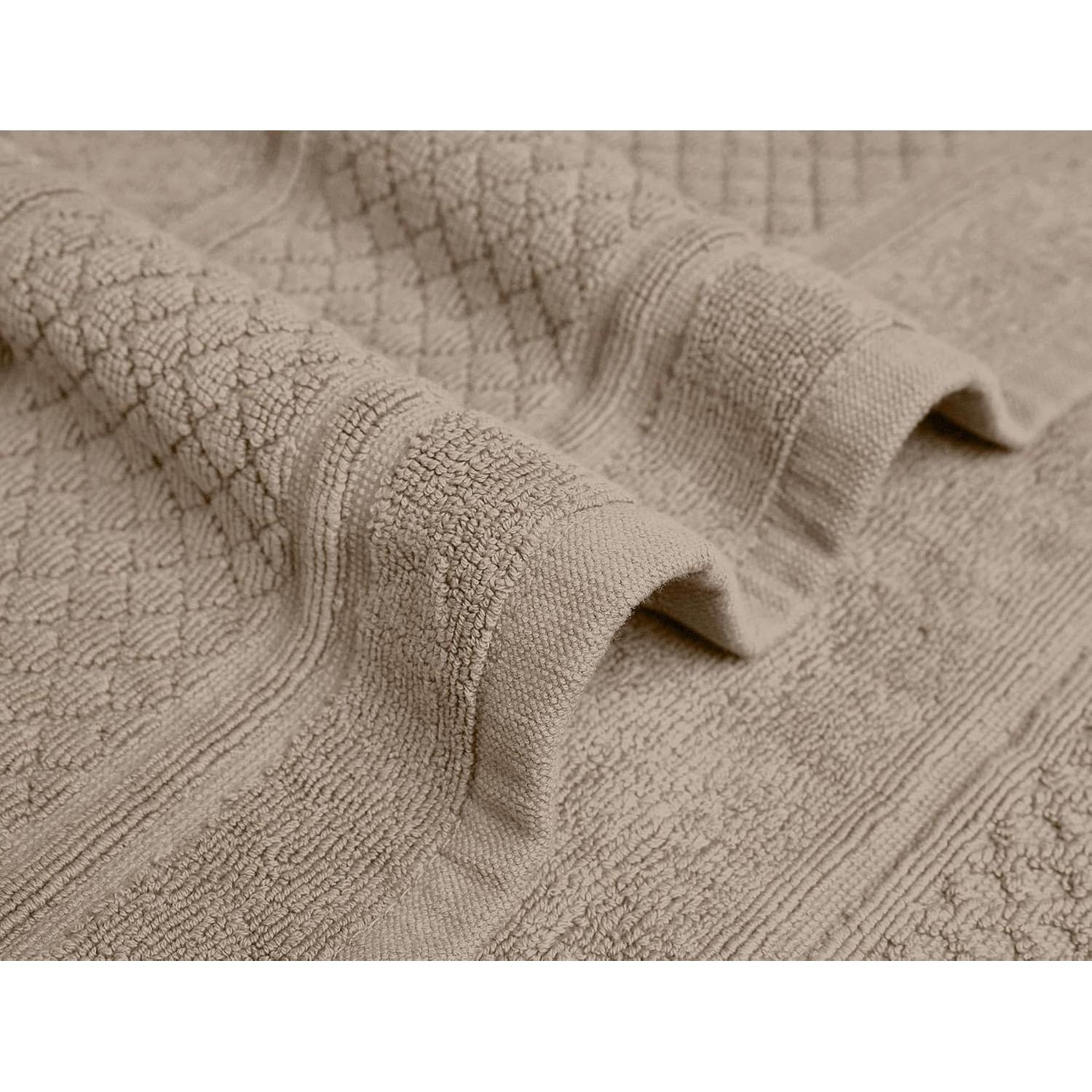 Alfombrillas de Baño Avalon Beige - Juego de 2 Algodón 900 GSM