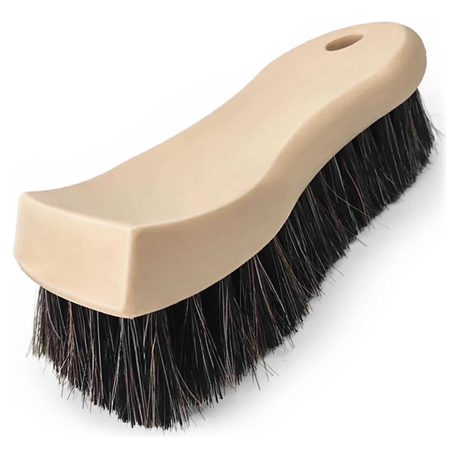 Cepillo de Cerdas Largas de Caballo YeewayVeh para Cuero