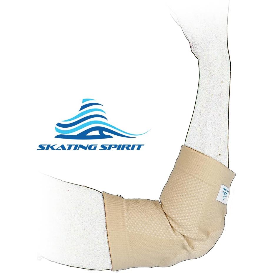 Almohadillas de Gel para Codos Skating Spirit - Pequeñas Beige