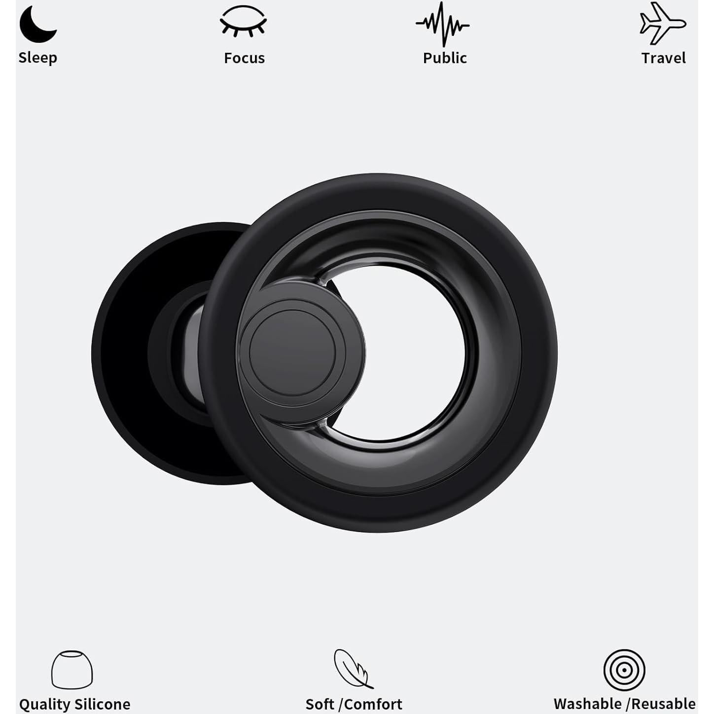 Tapones para Oídos Gutevoz con Cancelación de Ruido 30dB - 8 Pares