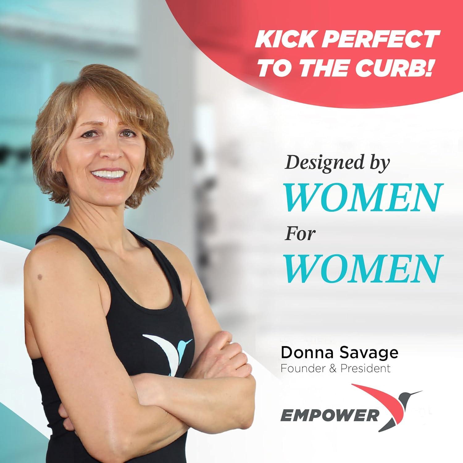 Chaleco con peso Empower para mujeres - 3,63 kg - Negro