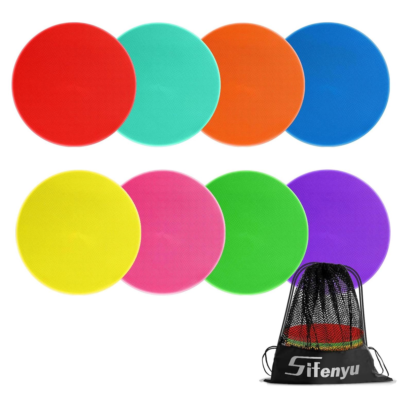 Marcadores de Puntos de Polietileno SIFENYU 23 cm 8 Colores