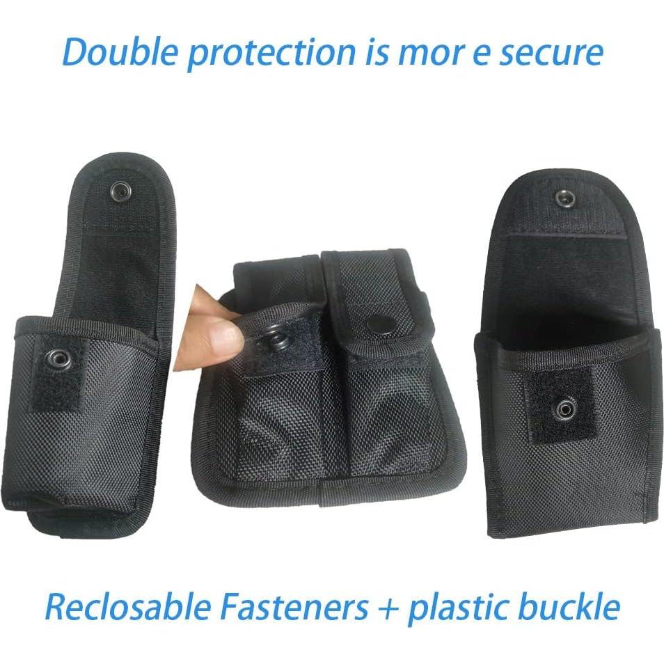 Cinturón Táctico Policial ZGJINLONG 10 en 1 Ajustable Negro