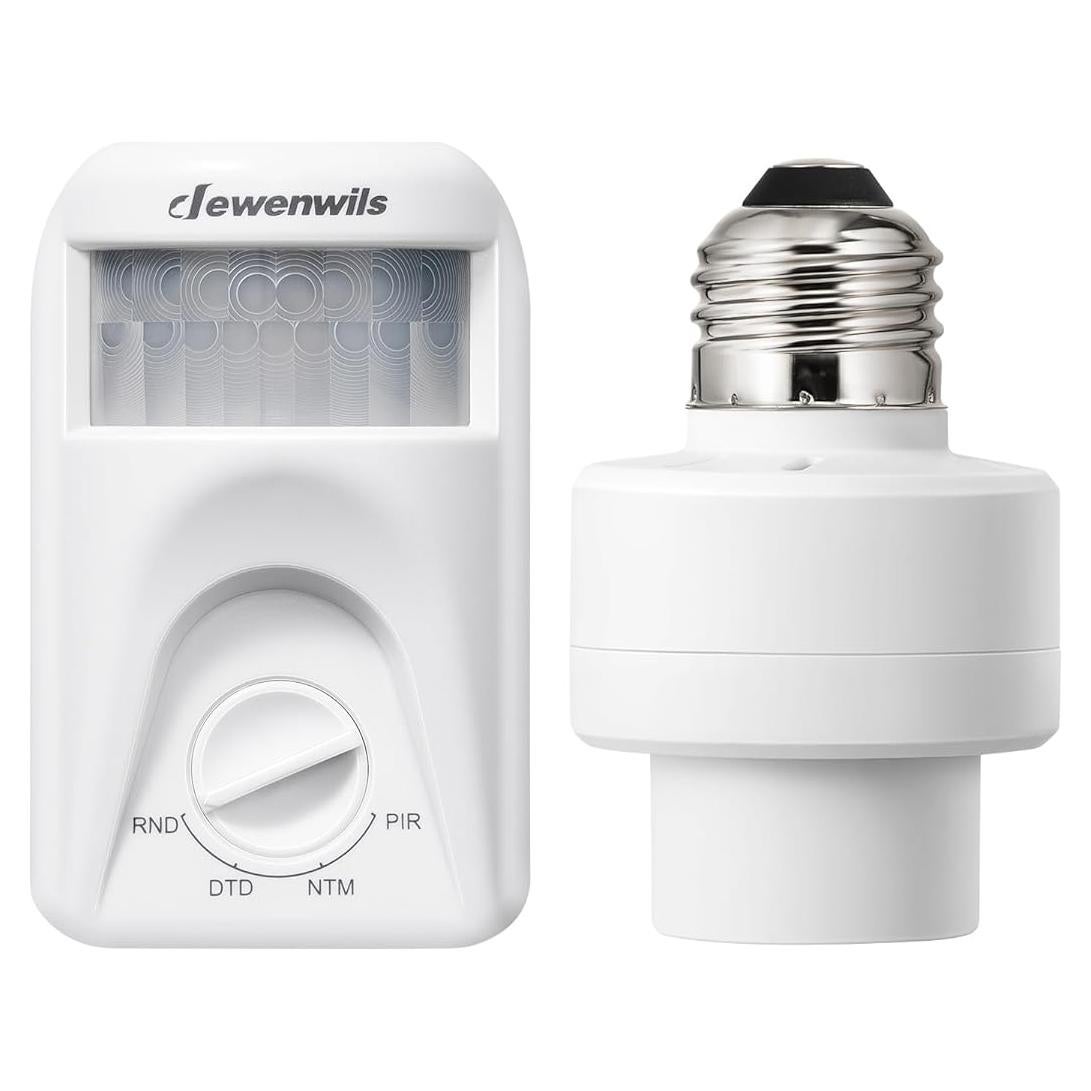 Enchufe de Luz con Sensor de Movimiento Dewenwils E26/E27 120V