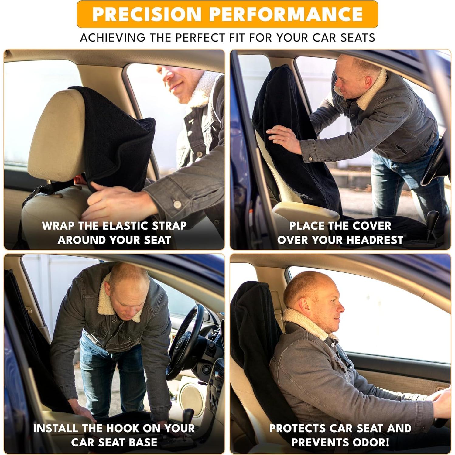 Cubierta de Asiento de Coche EcoNour Universal Impermeable