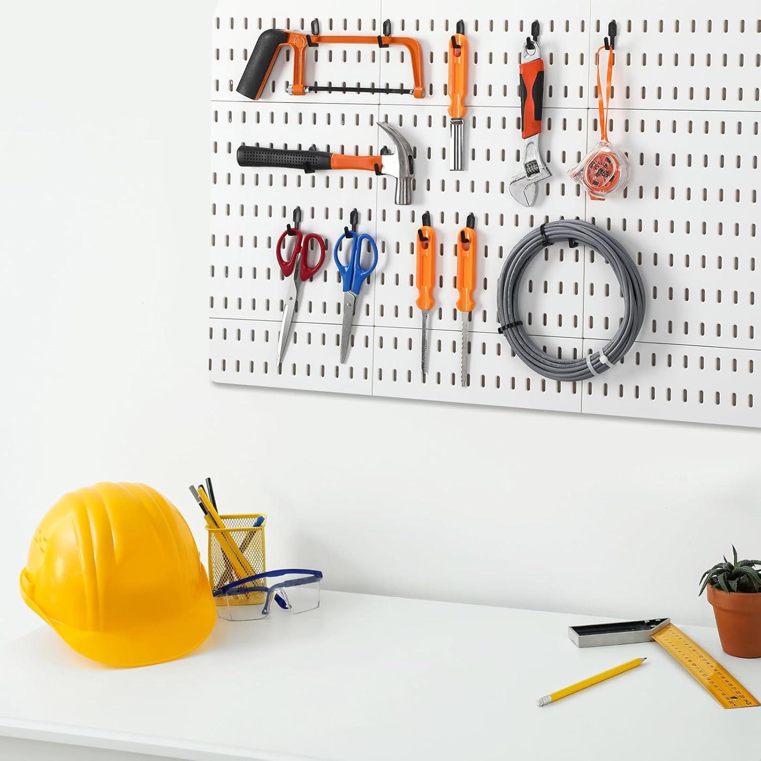 15 Ganchos de Tablero Perforado CroBlissful para IKEA Skadis