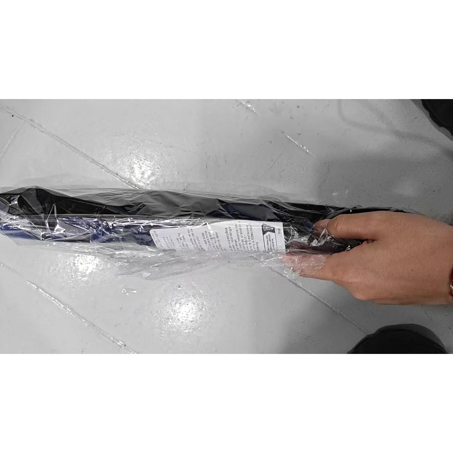 2 Piezas Abanicos de Mano HINGTAI Plegables para Baile Negro