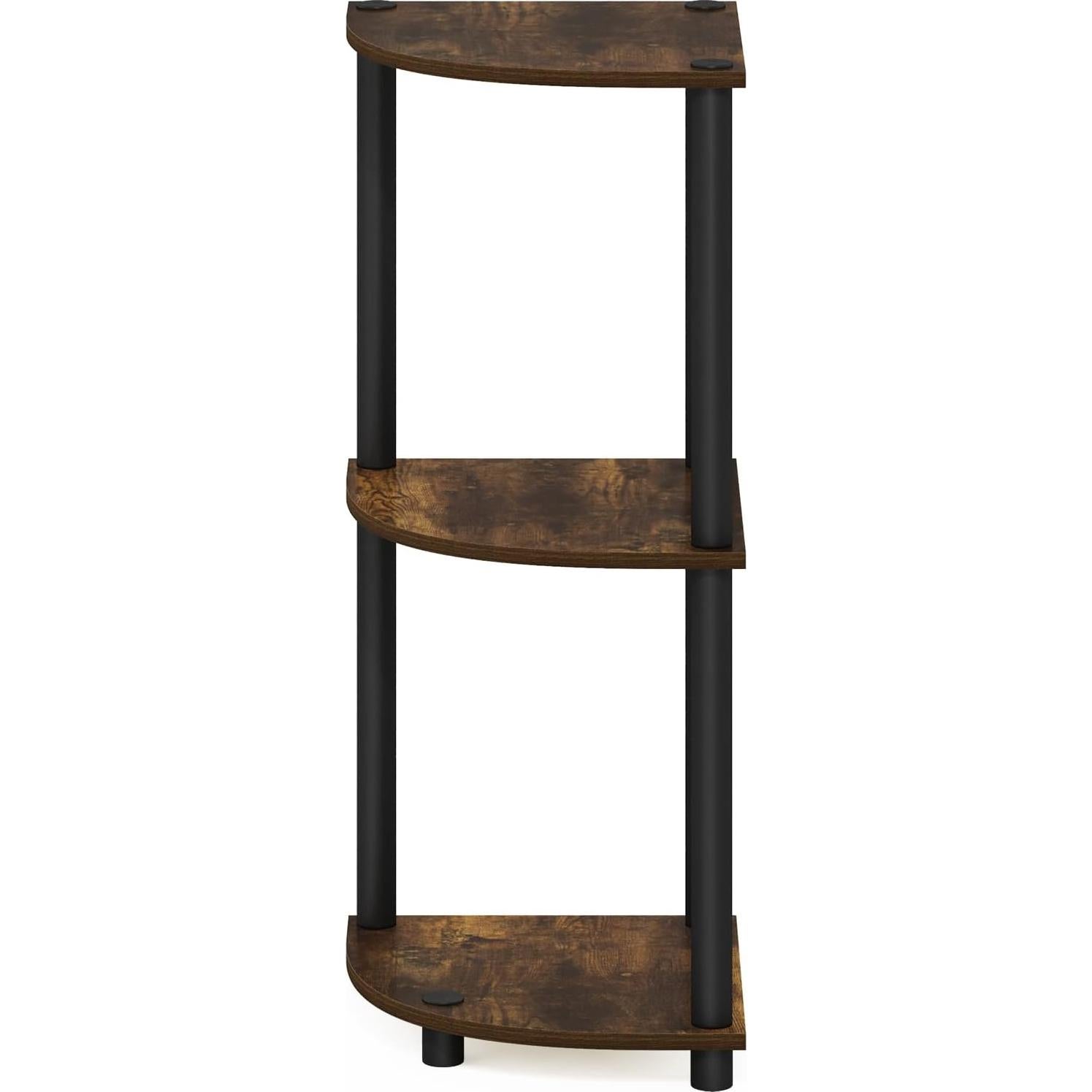 Estante de Esquina Reversible Furinno Turn-N-Tube 3 Niveles