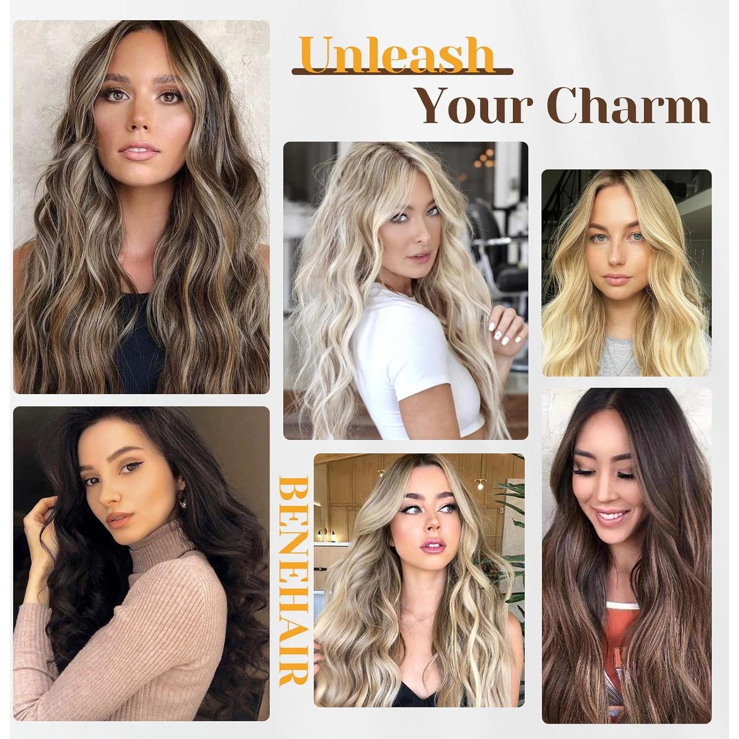 Juego de Rizador de Cabello Sin Calor SOIDHSID Negro 24x9.5cm