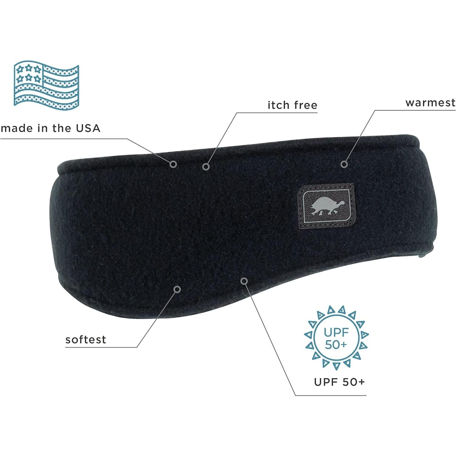 Banda de Oído Turtle Fur Original 3 Capas Adulto Negro