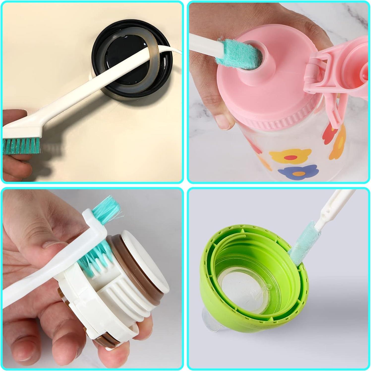 Conjunto de 9 Cepillos de Limpieza ELEMGULY para Grietas