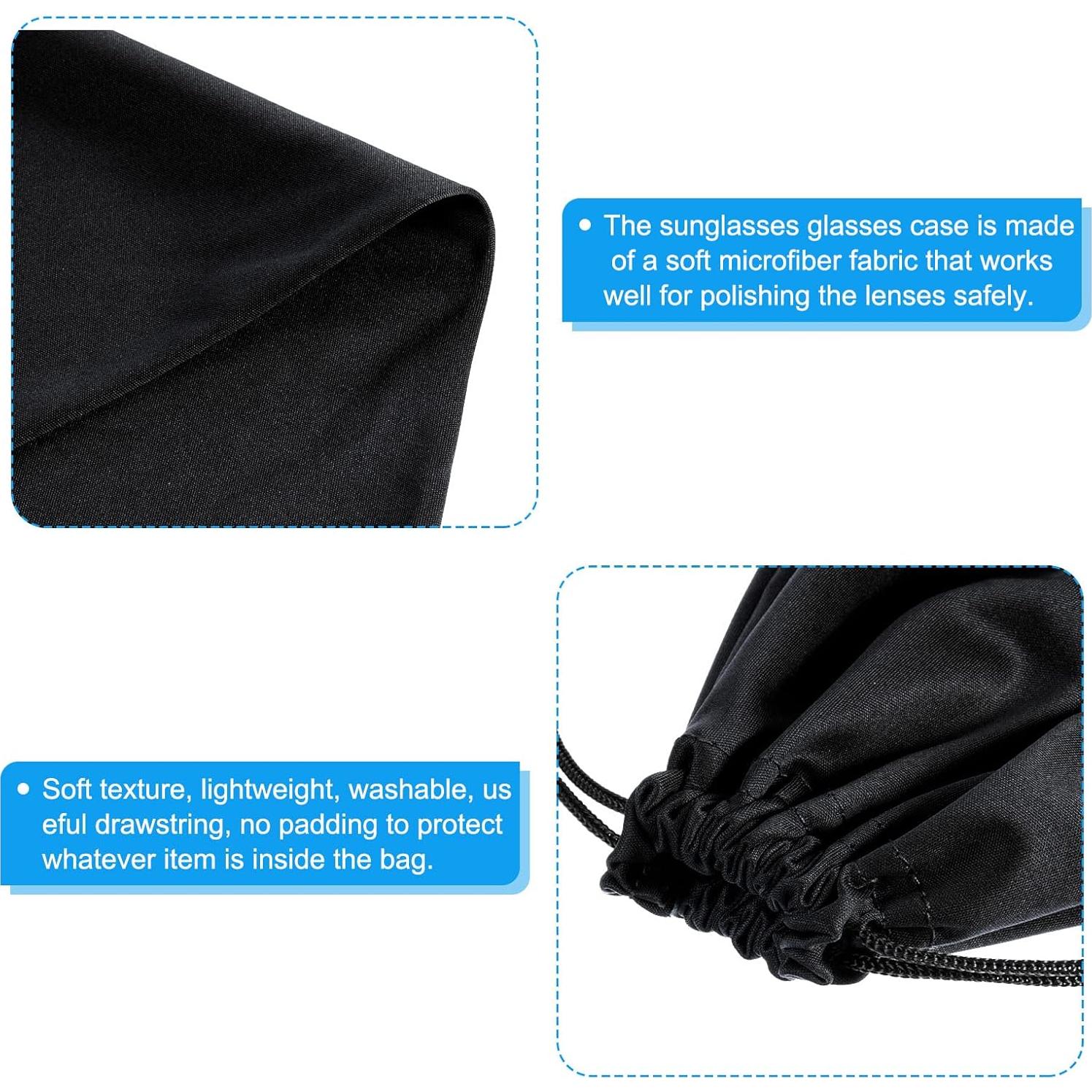 Bolsa de Gafas de Esquí PATIKIL - Funda Microfibra 18x27cm