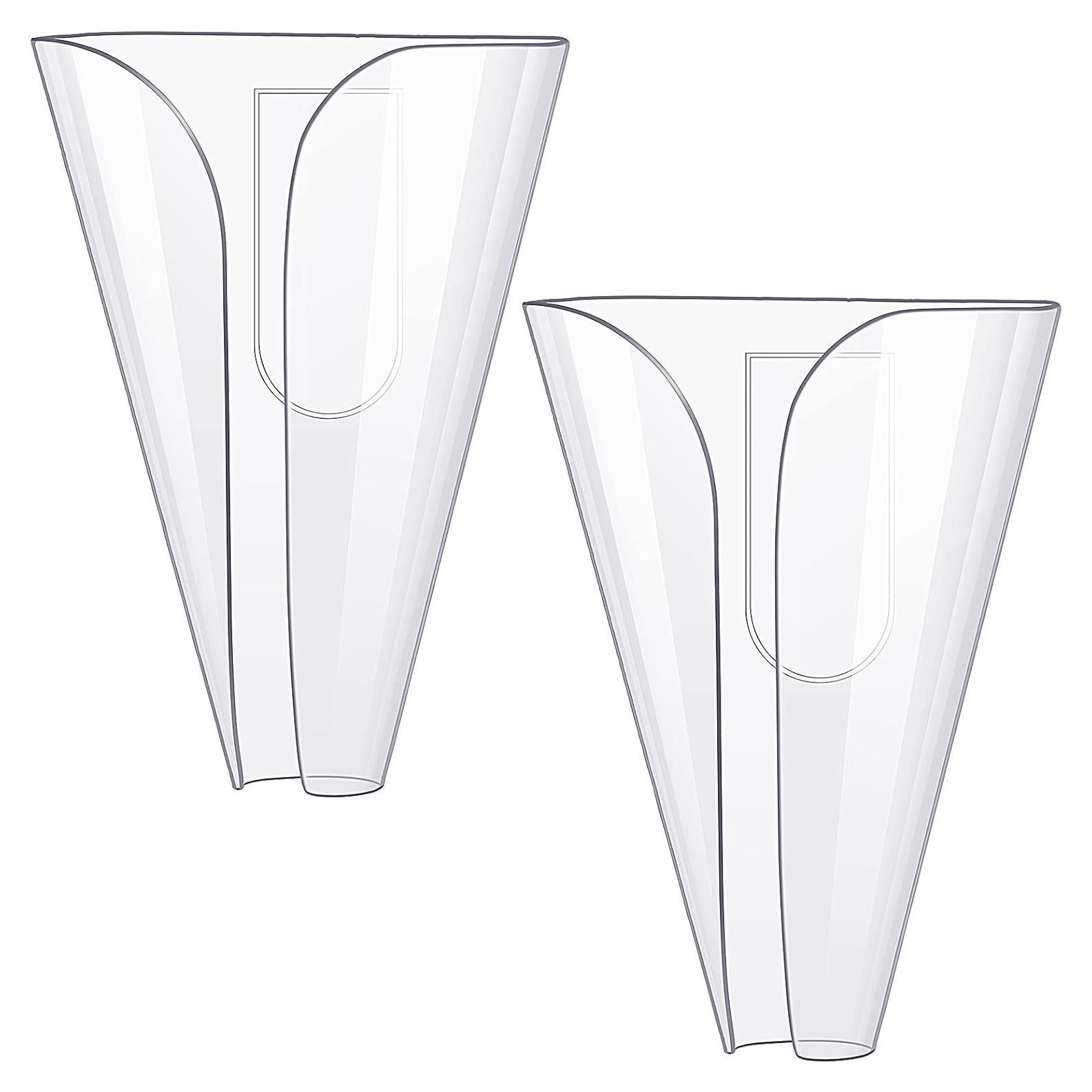 Soporte de Jabón Montado en Pared CHENGU - 2 Piezas Transparente