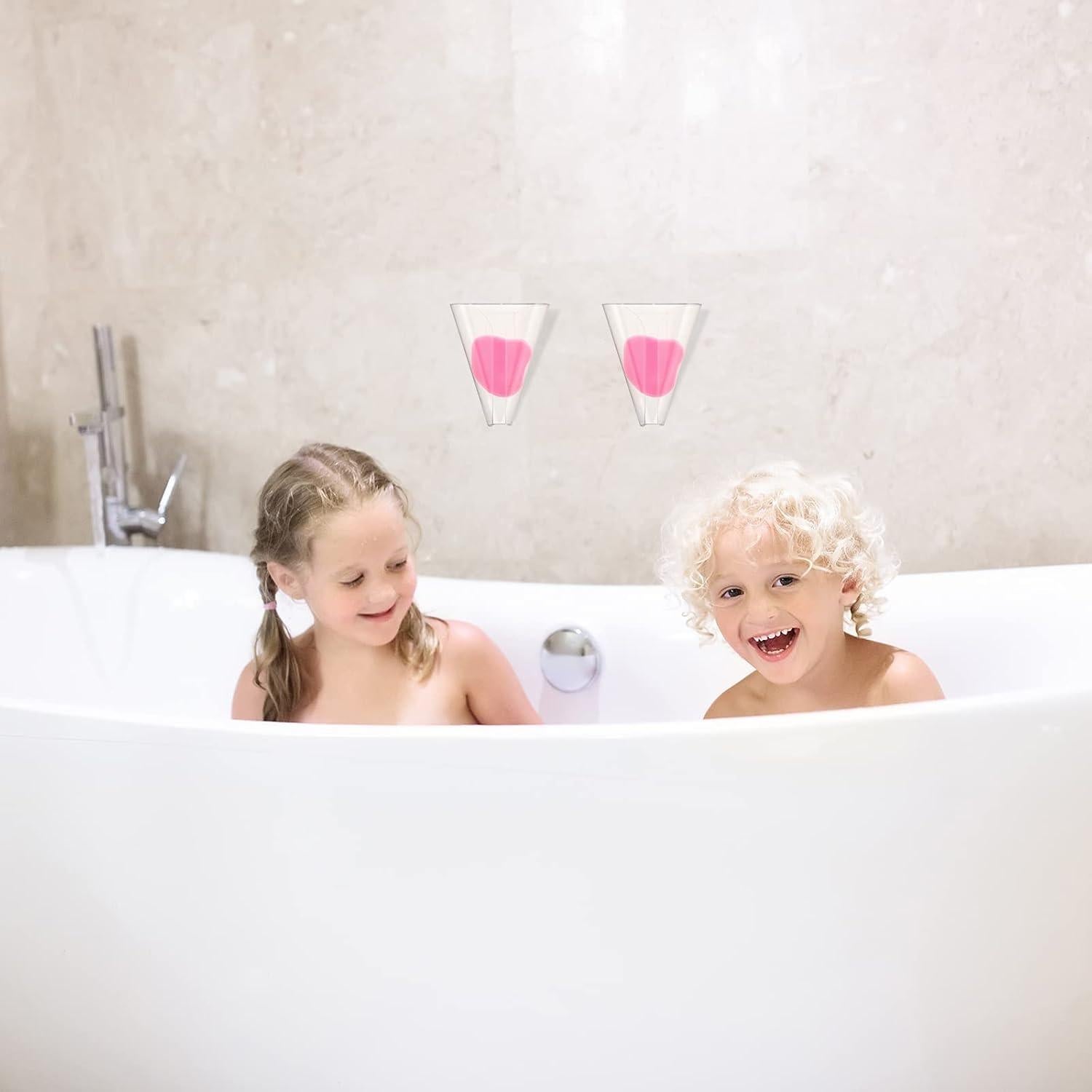 Soporte de Jabón Montado en Pared CHENGU - 2 Piezas Transparente