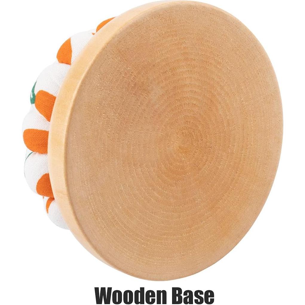 Almohadilla para Agujas Rolybag Patrón Zanahoria 6.6x6.5 cm