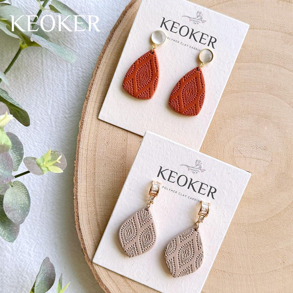 Hojas de Textura para Arcilla Polimérica Keoker - Modelo A