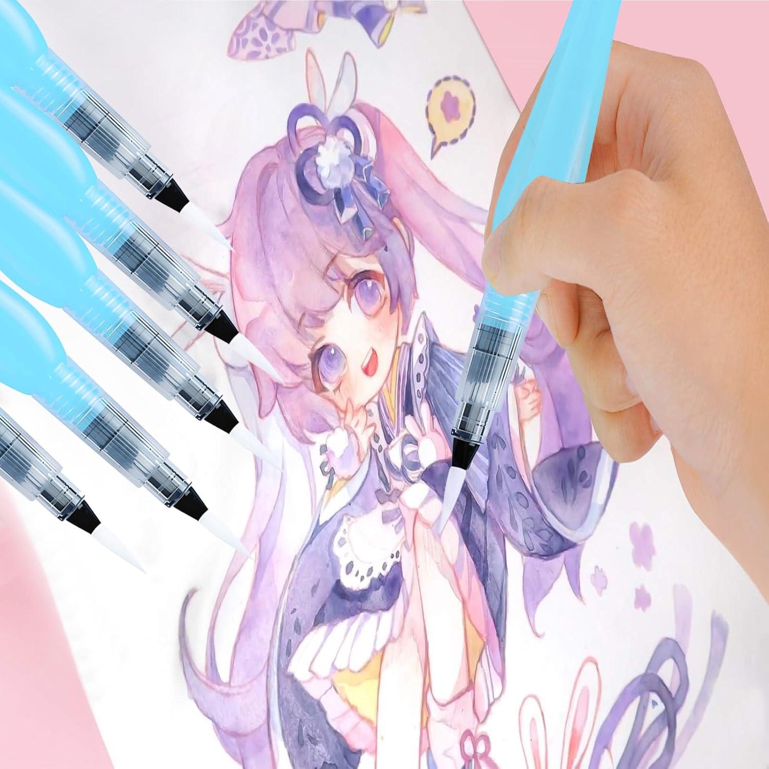 Set de 14 bolígrafos de acuarela MAIYUE recargables