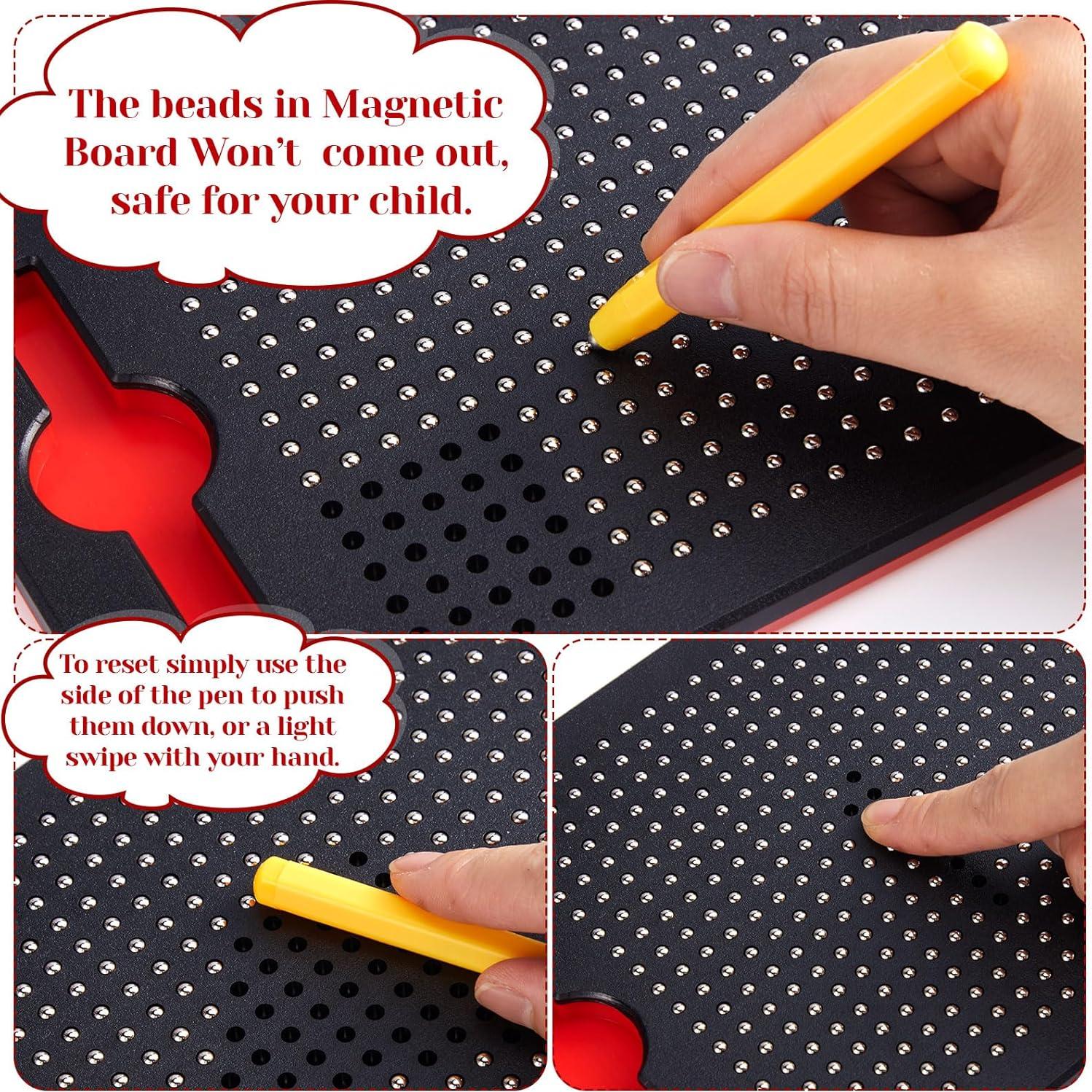 Tablero Magnético de Dibujo Yexiya 3 Pcs Negro 17.78x21.59 cm