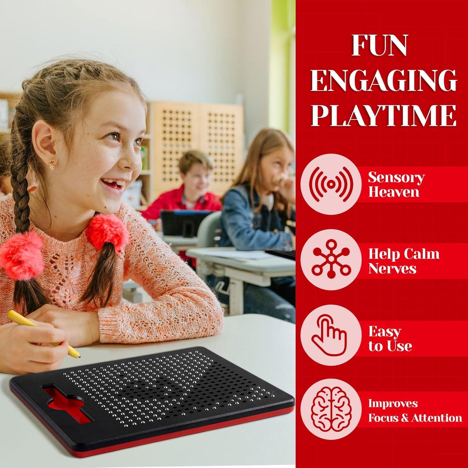 Tablero Magnético de Dibujo Yexiya 3 Pcs Negro 17.78x21.59 cm