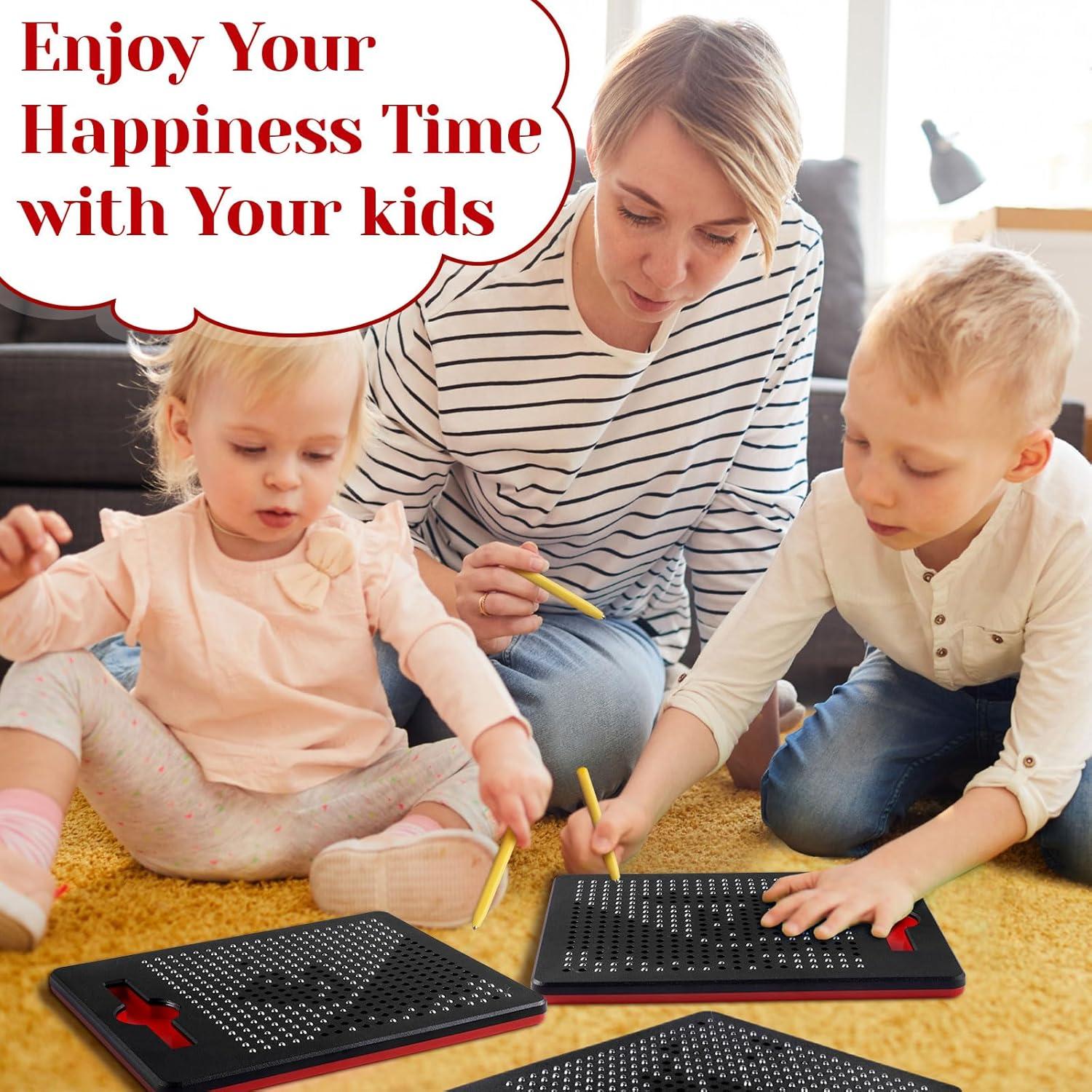 Tablero Magnético de Dibujo Yexiya 3 Pcs Negro 17.78x21.59 cm