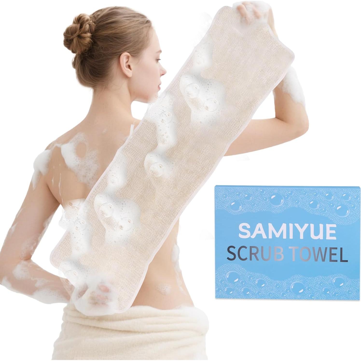 Esponja Exfoliante de Lufa SAMIYUE para Ducha 83.82x27.94cm