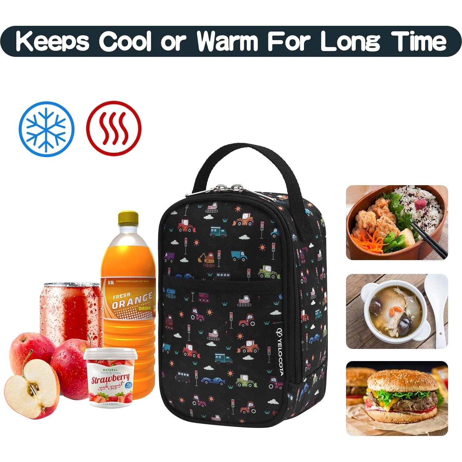 Bolsa de Almuerzo Aislada Yelocota - Mini 1.7 kg - Camiones