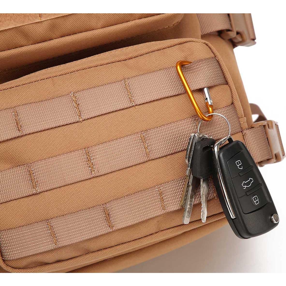 Mochila Táctica Mini ONE WVW PIN 9L Impermeable Negra