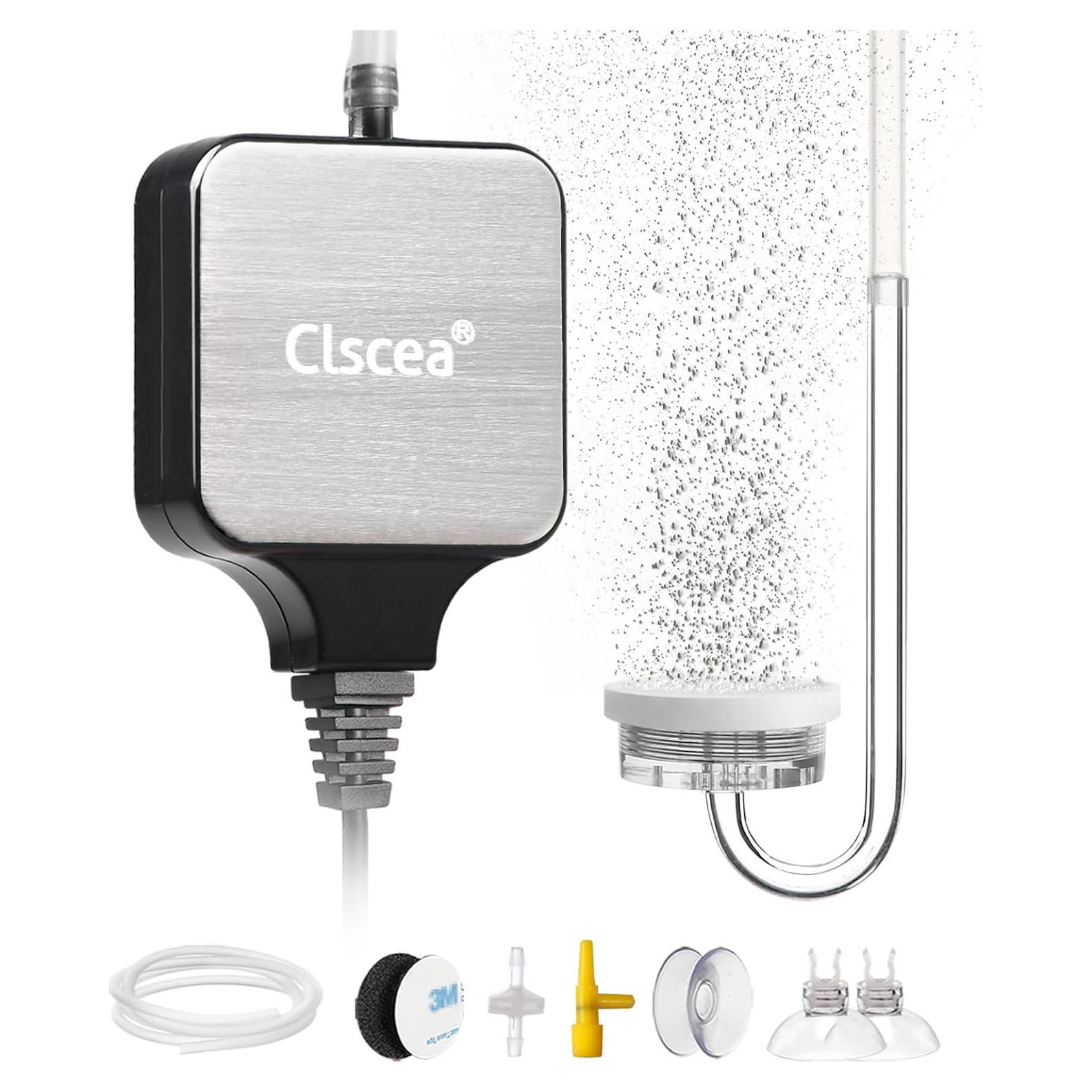 Bomba de aire para acuario Clscea 1.5W 1-15 galones silenciosa